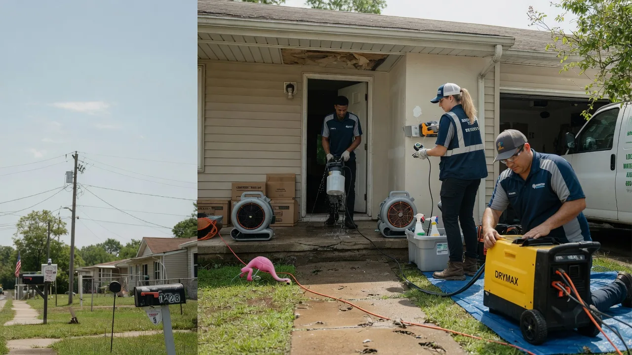 Storm Damage Water Removal in Freeburg, IL near me